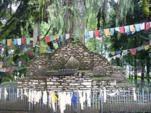 Yuksom in the clouds